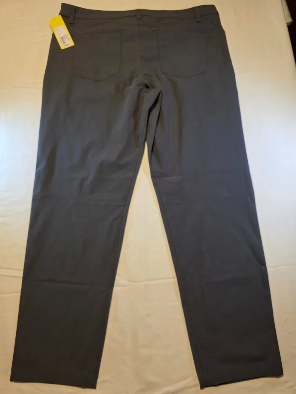 Men's 360 Lifestyle Relaxed Fit 5-Pocket Pants - All in Motion Dark Gray 38x30: